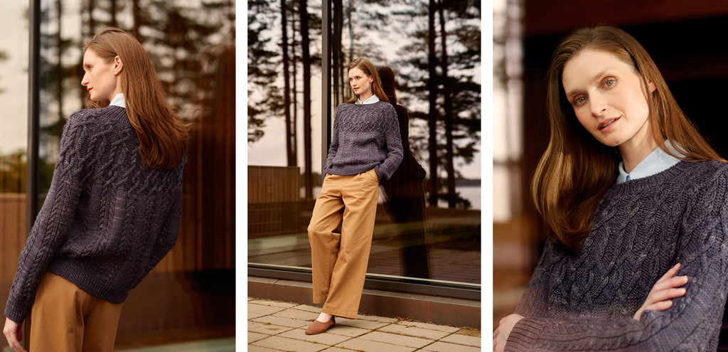 Libro "Entwined: Cables, Lace and Knitted Textures" <br> Meiju Kallio