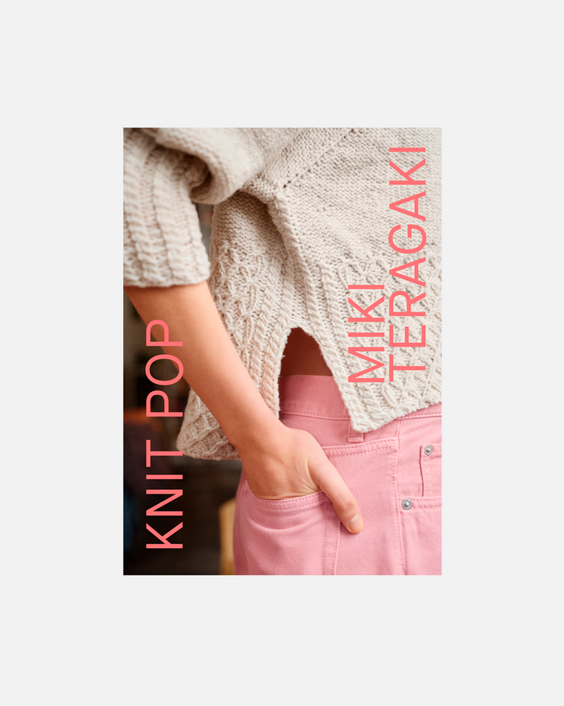 Libro "Knit Pop: Designs for the Modern Maker" <br> Miki Teragaki