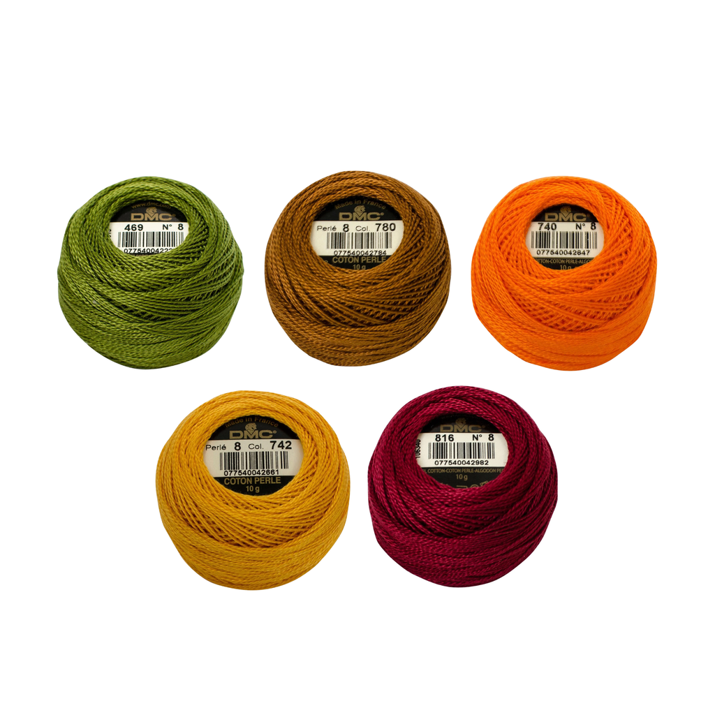 Set de Hilos Perlé DMC <br> Mix Tierra