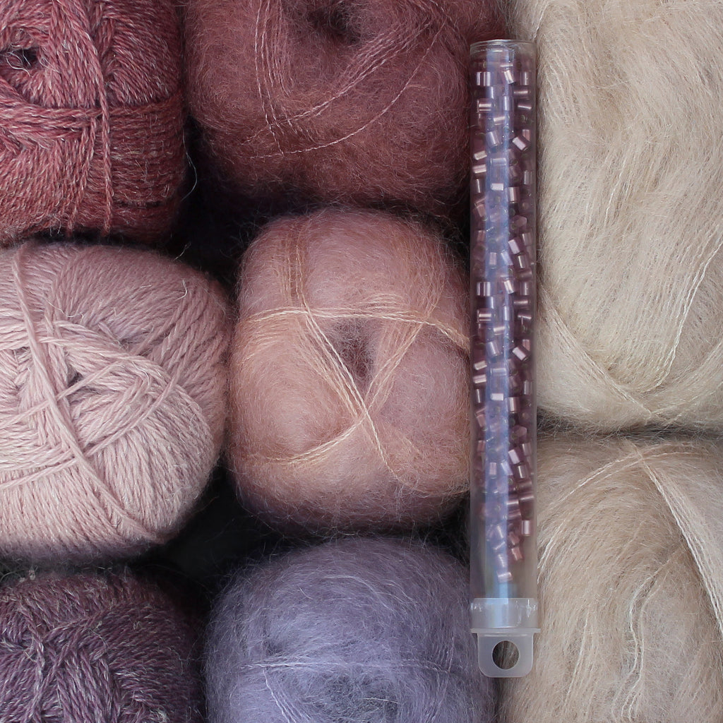 Kit de Tejido "Waves Cardigan" de Pope Vergara <br> Versión Isager - Elegir Color