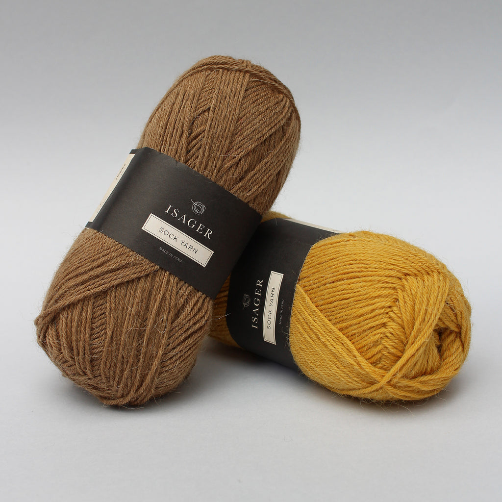 Kit de Tejido "Sunshine Beanie" de Helga Isager <br> Patrón de Regalo (Elegir Color)