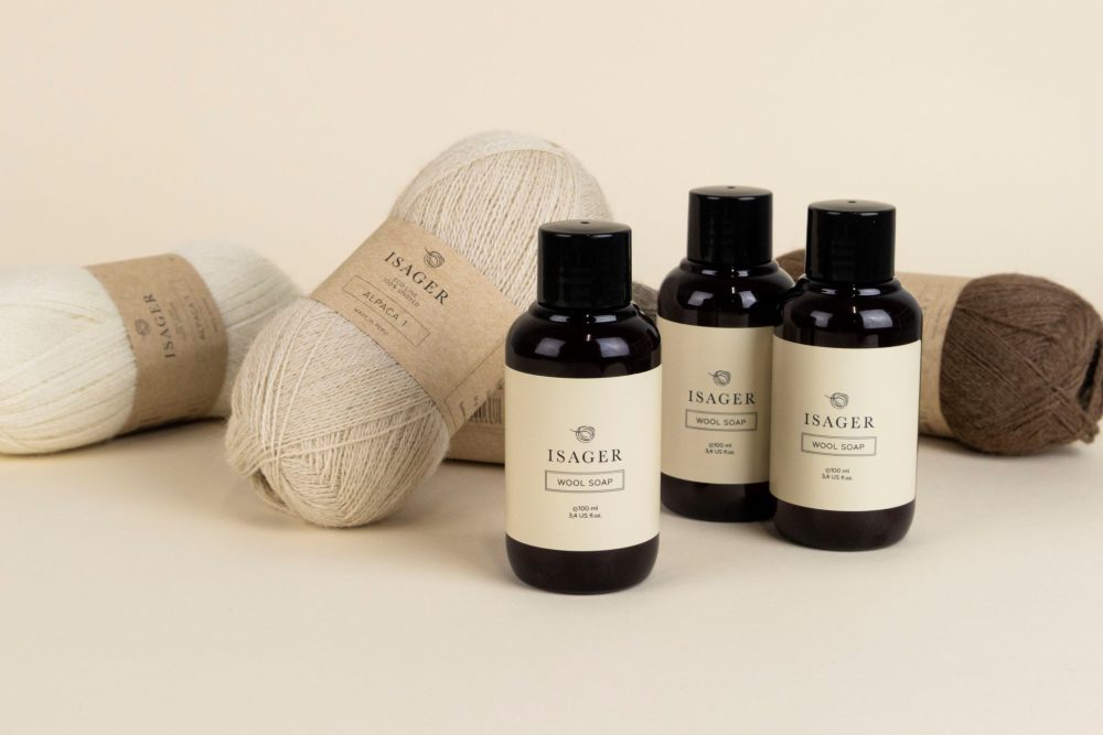 Champú Para Tejidos y Bloqueo -  Isager Wool Soap <br> 100 ml