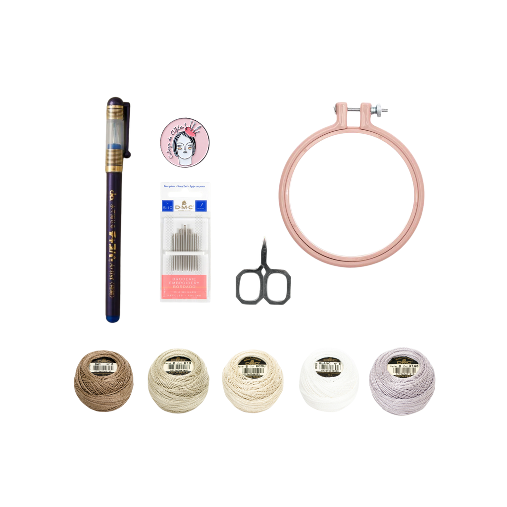 Set de Regalo <br> Bordadora Principiante