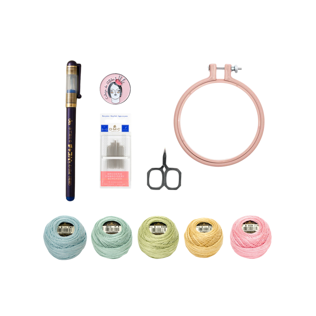 Set de Regalo <br> Bordadora Principiante