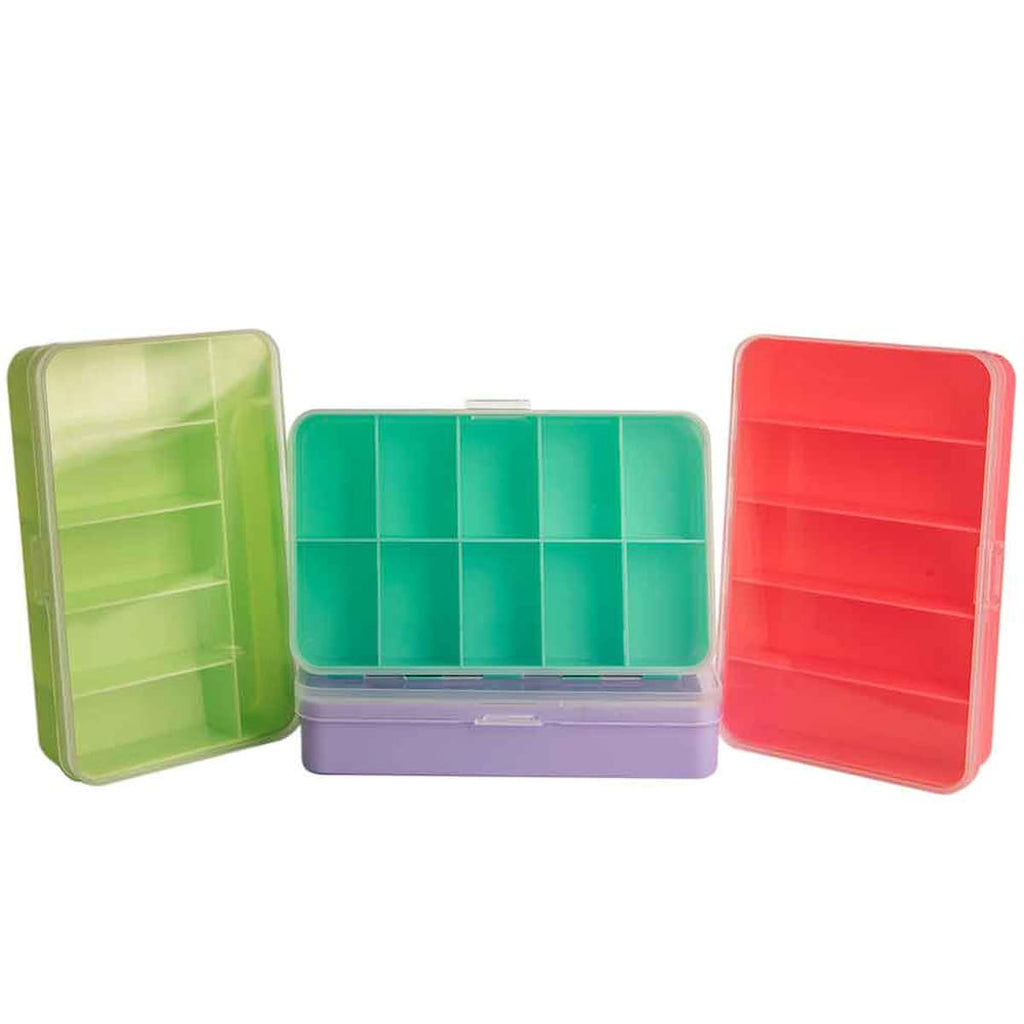 Set de 4 Cajas Organizadoras <br> 22 compartimentos