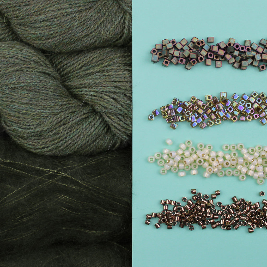 Kit de Tejido Suéter "Scrabs" de Pope Vergara <br> Elegir Color
