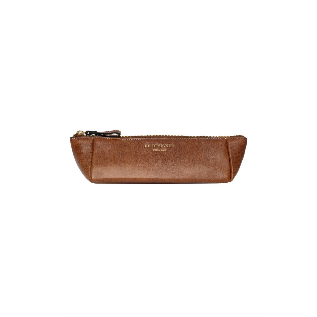 Project 12 <br> Estuche de Cuero Triangular Para Accesorios (Elegir Color)