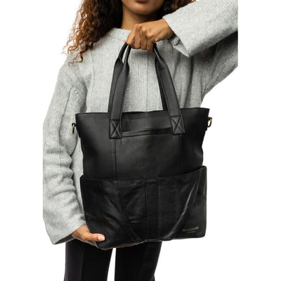 Project 25  Bolso de Cuero Para Proyectos Negro