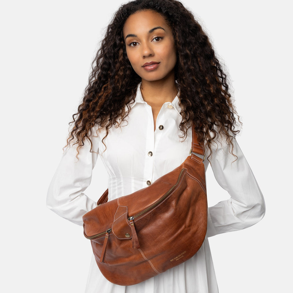 Project 96 <br> Banano o Bumbag de Cuero Para Proyectos Grande (Elegir Color)