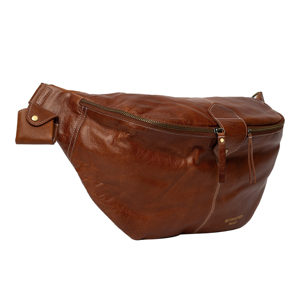 Project 96 <br> Banano o Bumbag de Cuero Para Proyectos Grande (Elegir Color)