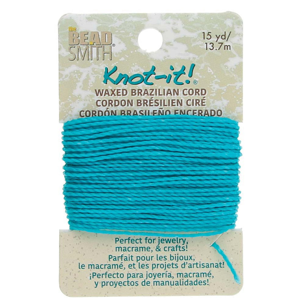 Hilo Encerado Para Bisutería Knot It! - 0,7 mm x 13,7 mts <br> Elegir Color
