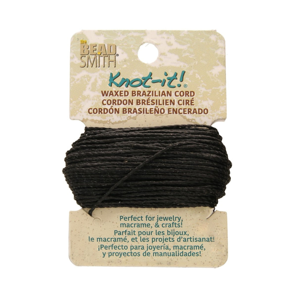 Hilo Encerado Para Bisutería Knot It! - 0,7 mm x 13,7 mts <br> Elegir Color