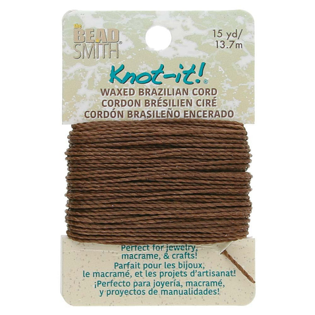 Hilo Encerado Para Bisutería Knot It! - 0,7 mm x 13,7 mts <br> Elegir Color