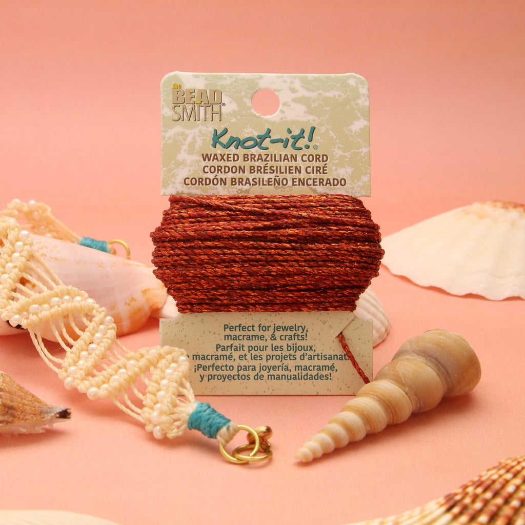 Hilo Encerado Para Bisutería Knot It! - 0,7 mm x 13,7 mts <br> Elegir Color