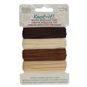 Set Hilo Encerado Para Bisutería Knot It! <br> Elegir Color