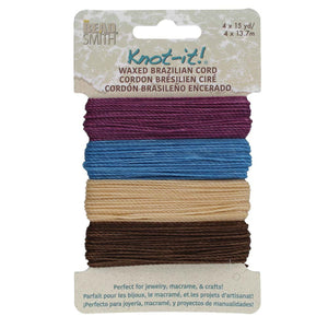 Set Hilo Encerado Para Bisutería Knot It! <br> Elegir Color
