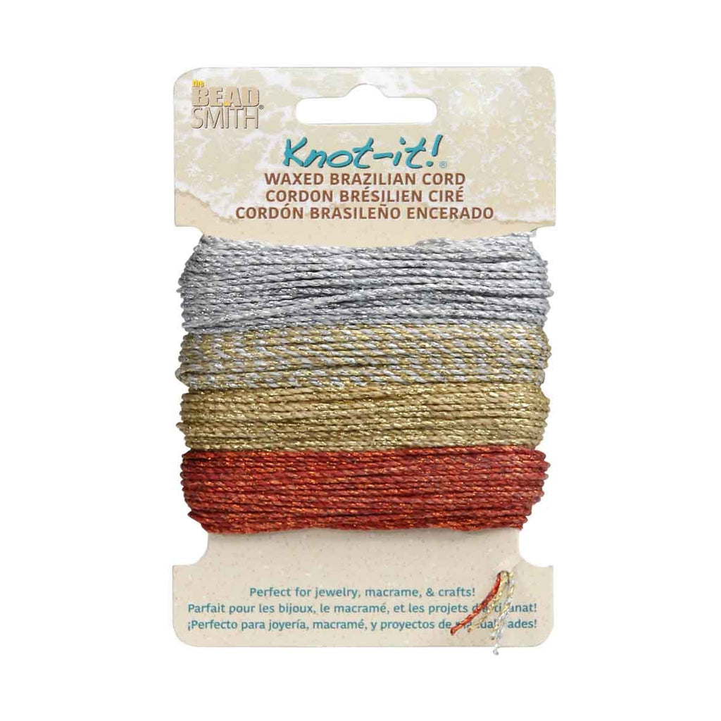 Set Hilo Encerado Para Bisutería Knot It! <br> Elegir Color