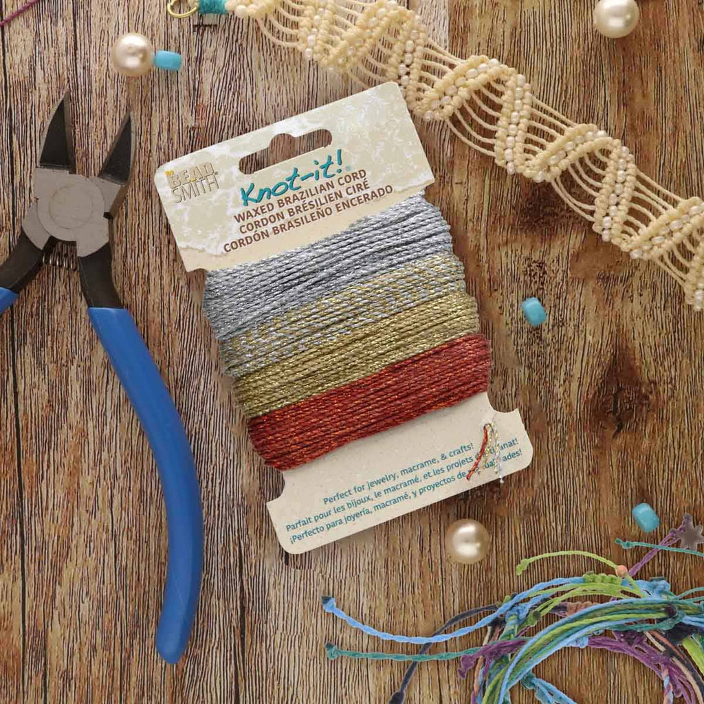 Set Hilo Encerado Para Bisutería Knot It! <br> Elegir Color