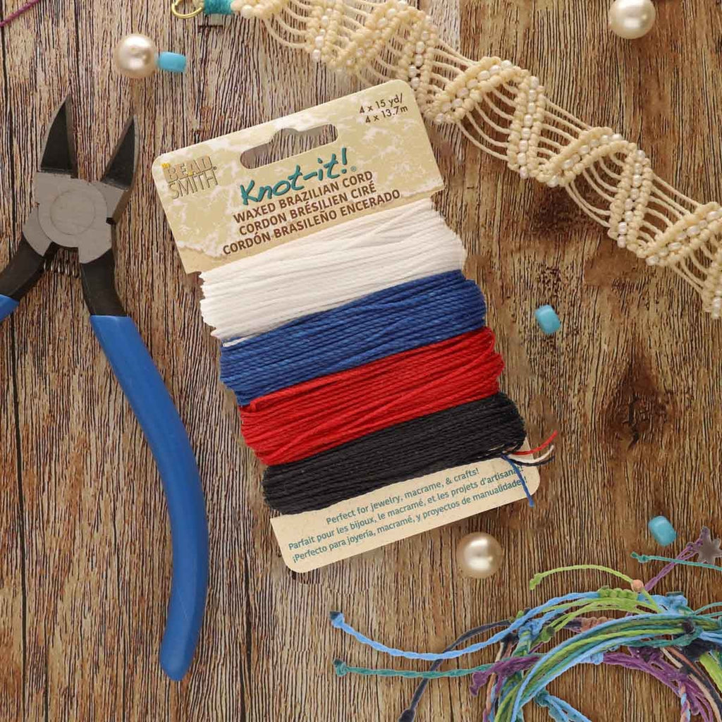 Set Hilo Encerado Para Bisutería Knot It! <br> Elegir Color