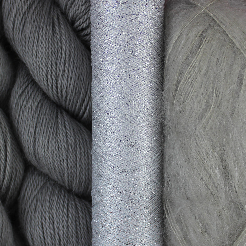 Kit de Tejido Suéter "Shine in the Dark" de Pope Vergara <br> Elegir Color