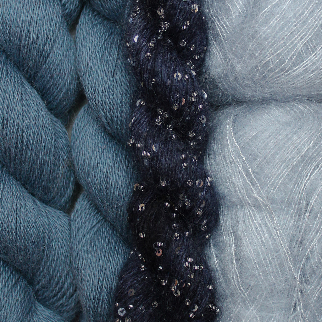 Kit de Hilados "Moulin Rouge Cardigan" de Pope Vergara <br> Versión Artyarns - Elegir Color