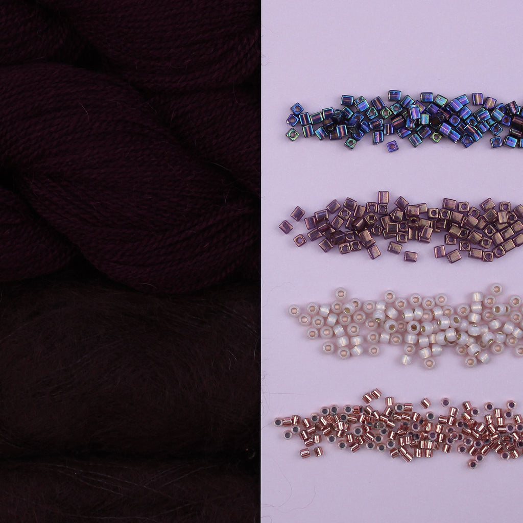 Kit de Tejido Suéter "Scrabs" de Pope Vergara <br> Elegir Color