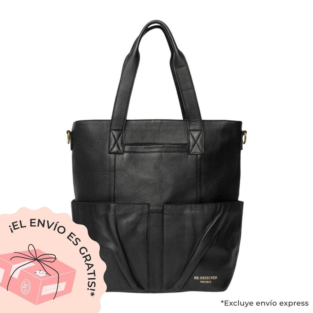 Project 25 <br> Bolso de Cuero Para Proyectos Negro