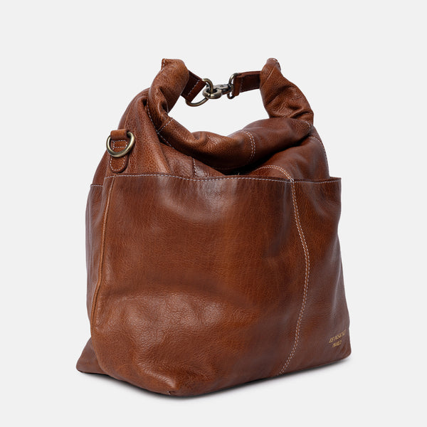 Bolso de Cuero para Proyectos Grande Project 101 de Re:Designed en color Walnut