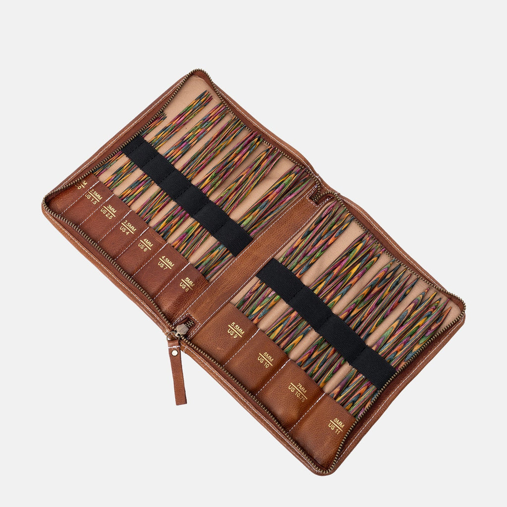 Project 103 <br> Estuche de Cuero Para Palillos Doble Punta (Walnut)