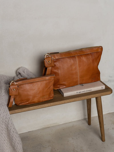 Project 13  Cartera de Cuero Tipo Clutch Para Proyectos (Grande)