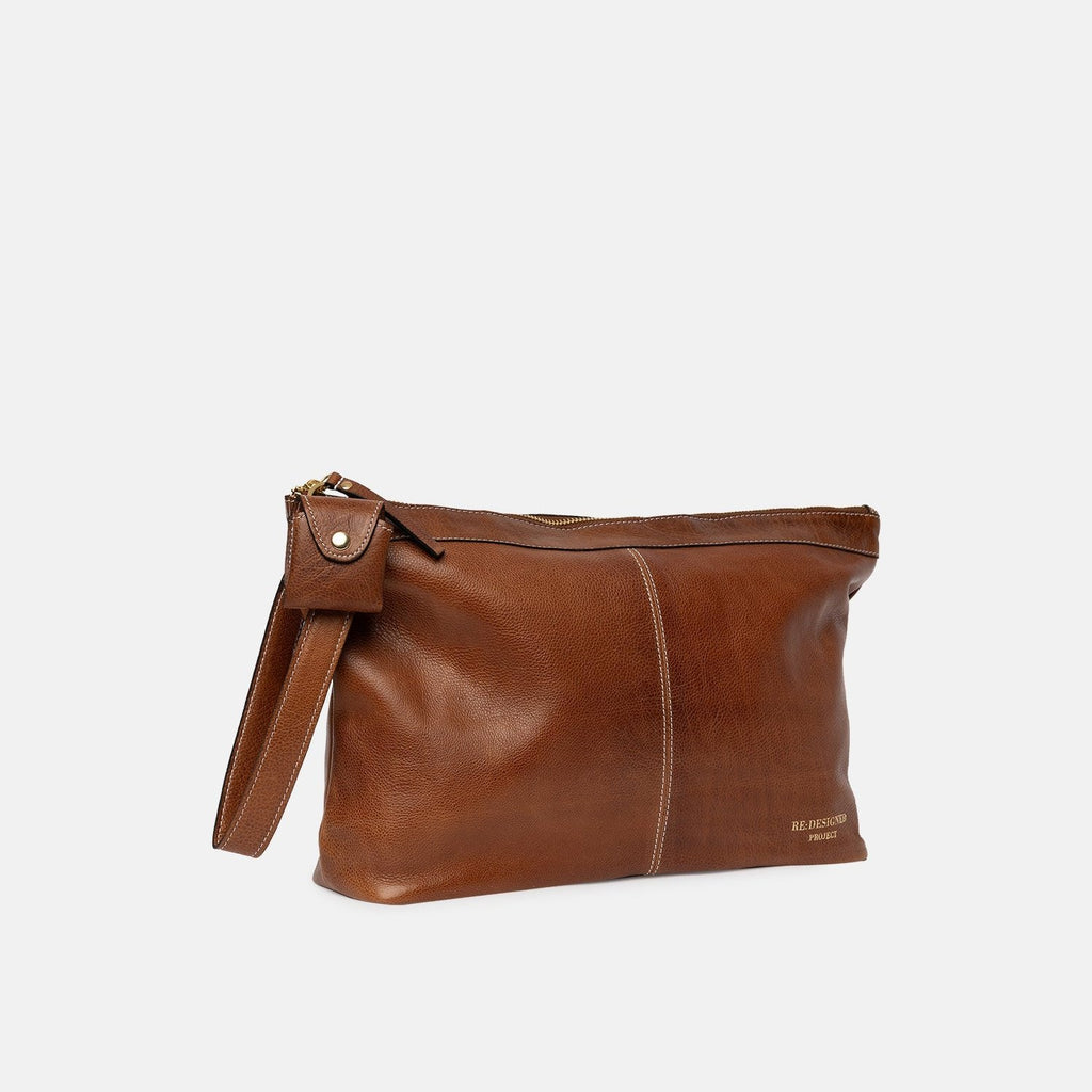 Estuche de Cuero Tipo Clutch Para Proyectos (Grande) <br> Project 13