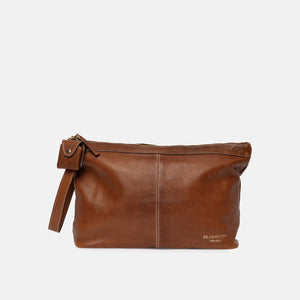 Cartera de Cuero tipo Clutch para Proyectos (Grande) Project 13 de Re:Designed en color Walnut/Gold