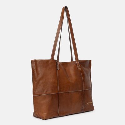 Project 19  Cartera Shopper de Cuero Para Proyectos (Walnut)