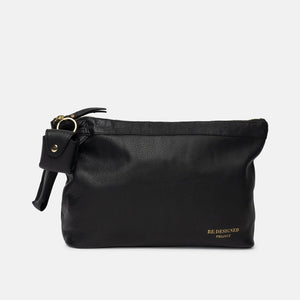 Estuche de Cuero tipo Clutch para Proyectos (Mediana) Project 3 de Re:Designed en color Black/Gold