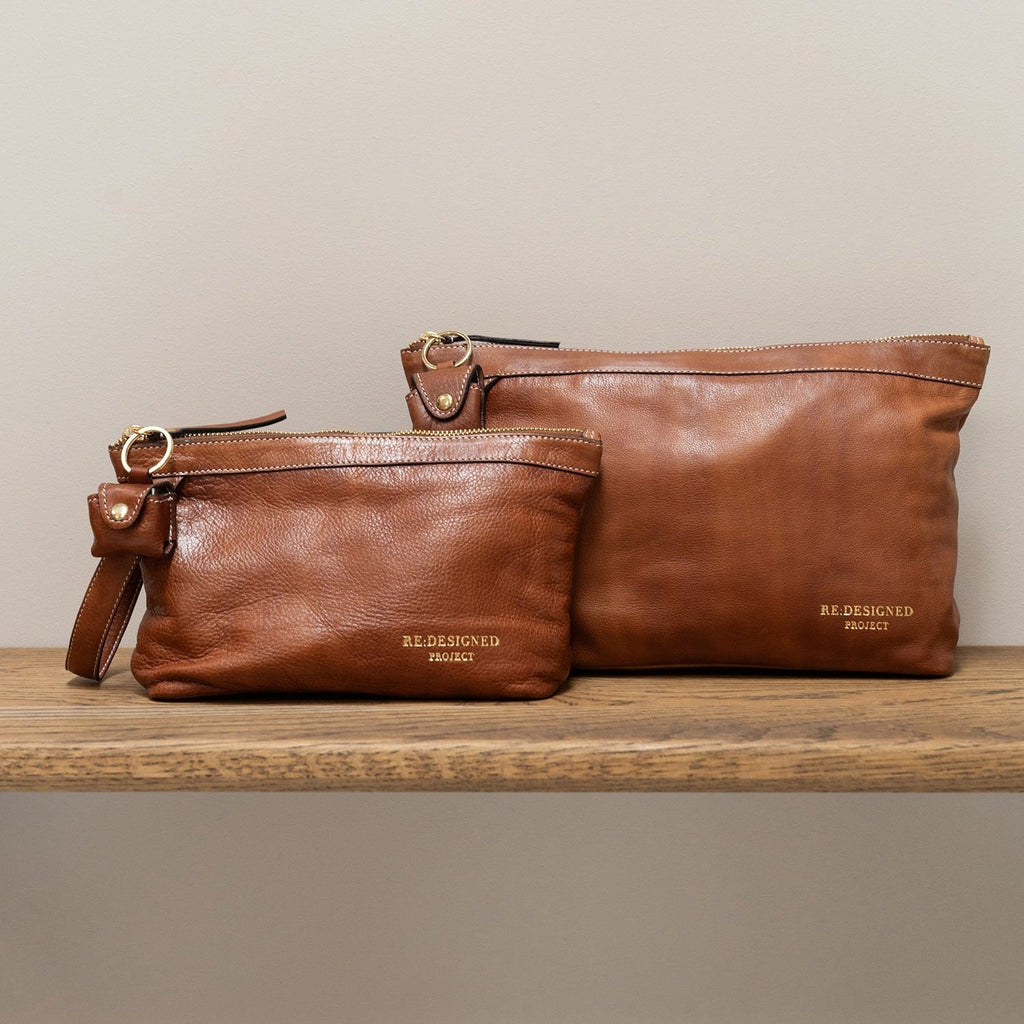 Estuche de Cuero Tipo Clutch Para Proyectos (Mediana) <br> Project 3