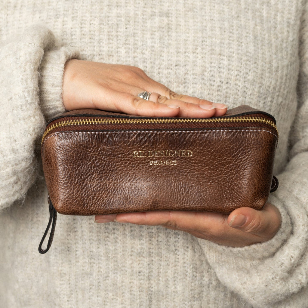 Project 36 <br> Bolso de Mano de Cuero Para Proyectos (Elegir Color)