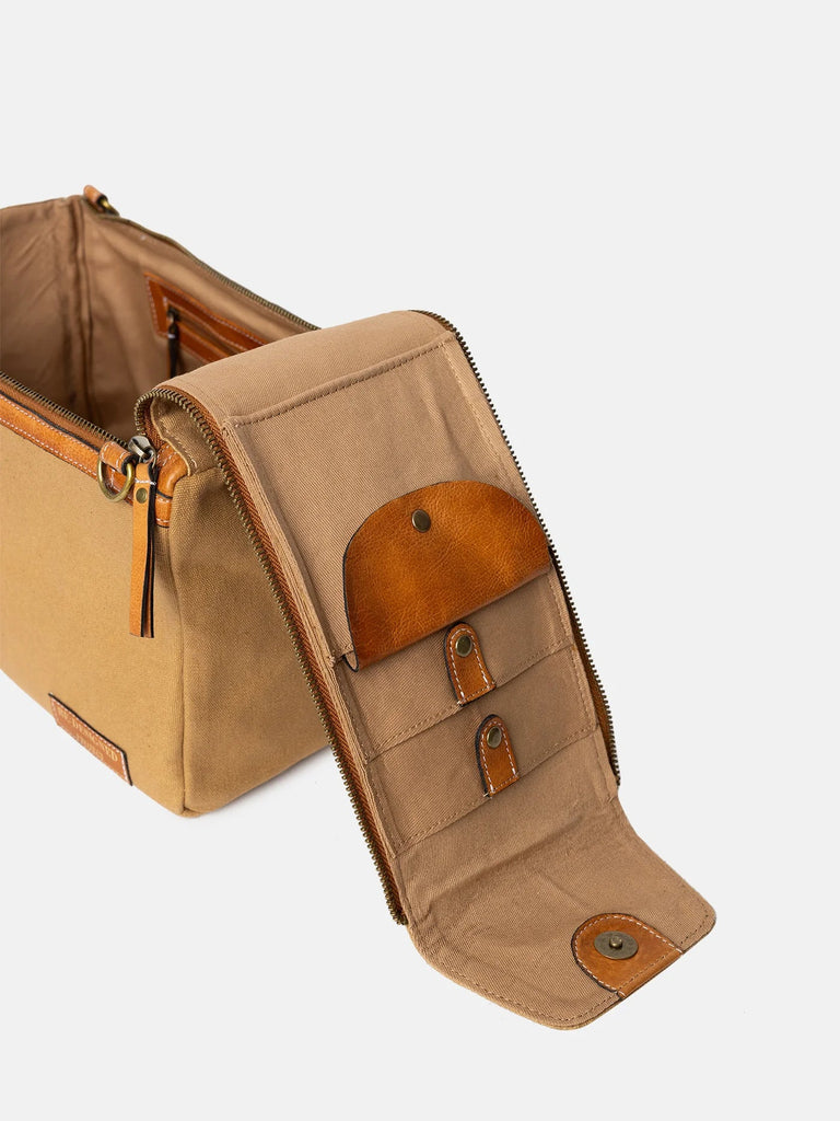 Project 46 <br> Bolso Para Proyectos (Burned Tan)