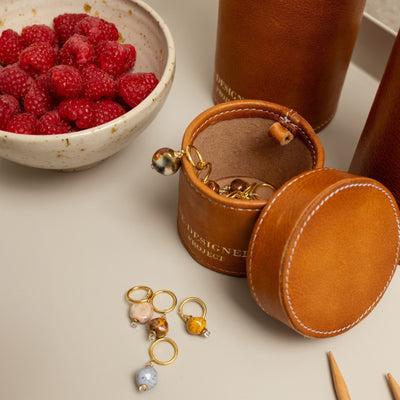 Project 47  Contenedor de Cuero Para Accesorios Small (Elegir Color)