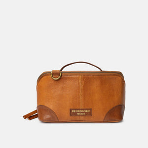 Project 78 <br> Bolso de Cuero Para Proyectos Bicolor (M) (Elegir Color)