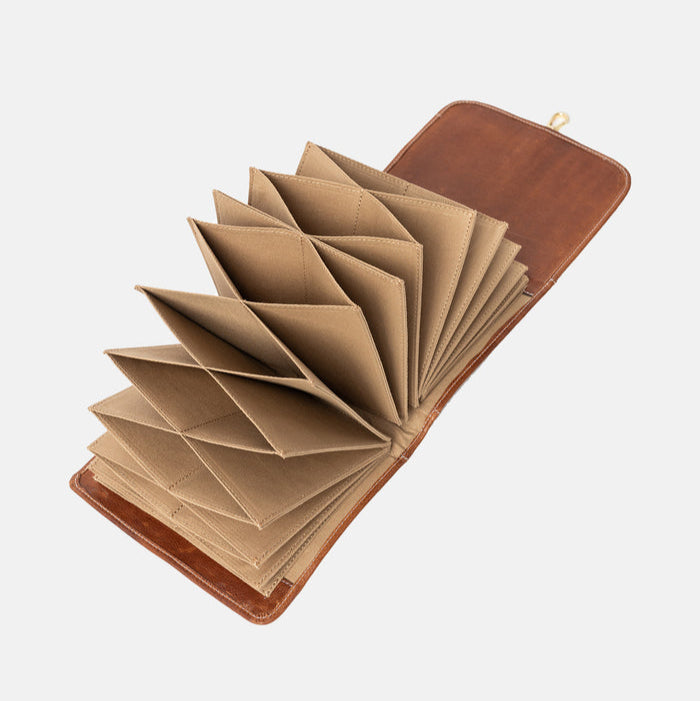 Project 93 <br> Estuche Organizador de Cuero Para Cables y Palillos Circulares (Elegir Color)