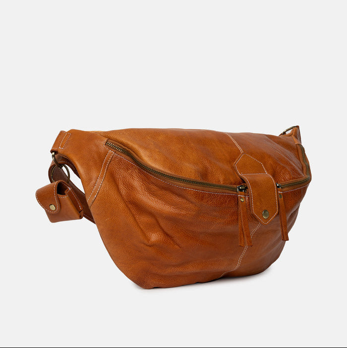 Project 96 <br> Banano o Bumbag de Cuero Para Proyectos Grande (Elegir Color)