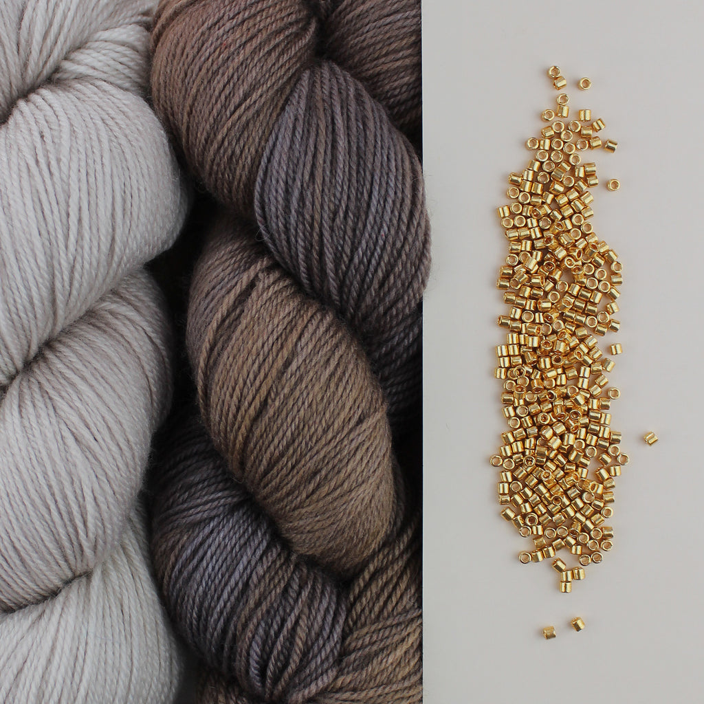 Kit de Tejido Cuello "Lumina" de Pope Vergara <br> Elegir Color