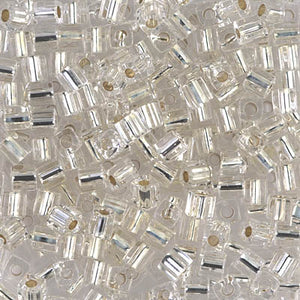 Mostacillas Square 3 mm <br> Tubo 10 grs