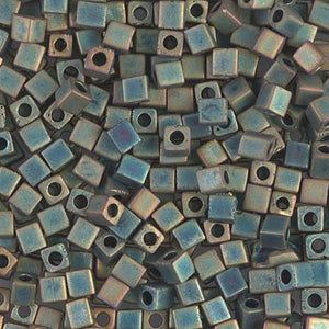 Mostacillas Square 3 mm <br> Tubo 10 grs