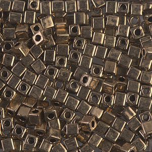 Mostacillas Square 3 mm <br> Tubo 10 grs