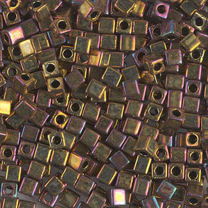 Mostacillas Square 3 mm <br> Tubo 10 grs