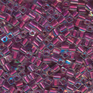 Mostacillas Square 4 mm <br> Tubo 10 grs