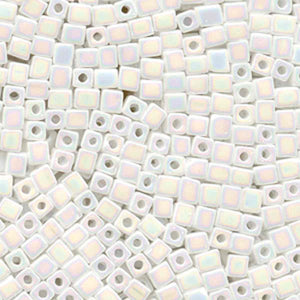 Mostacillas Square 4 mm <br> Tubo 10 grs
