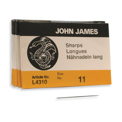 Set de Agujas n°11 Para Mostacillas  John James