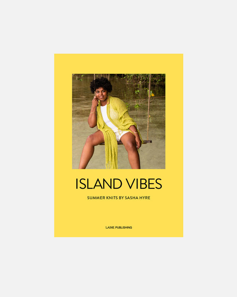 Libro de tejido Laine "Island Vibes: Summer Knits" <br> Sasha Hyre